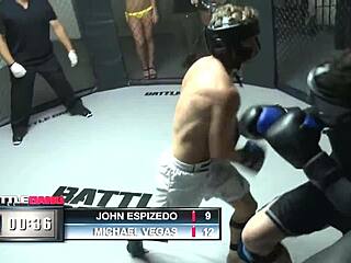 Flexible blonde Ally Kay legs wide for deepthroat doggy cum facial