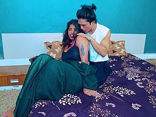 big boobs milky bhabhi gets hardcore fucked doggystyle by devar