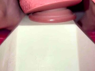 tiny redhead rides huge fence post cock 🍆🔥