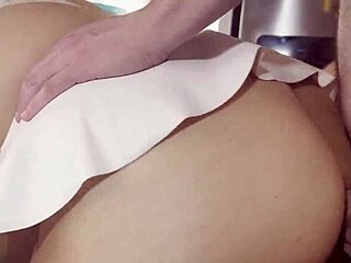 athletic asian masseuse skips uber to ride my cock instead