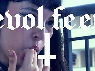 Feel my saliva drip between toes as latina goddess chokes on cock pov!