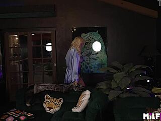 rich cougar milf teases her new boy toy endlessly