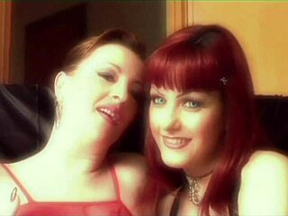 hot horny italian milfs kiss wet pussies in steamy lesbian heat