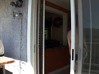 Experienced lesbian gropes punk's big nipples bikini