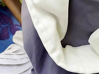 Village schoolgirl begs for rough forest pounding?