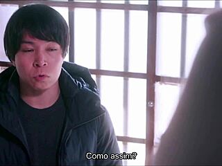 WOW SON STEPS UP FOR MOM JURI YAMAGUCHI'S BIG TITS!