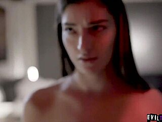 this fucked up storyline has cute babes orgasming wildly!