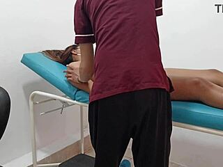 young curvy latina masseuse massages then dildos her huge ass unexpectedly?