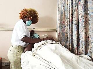 uhh, my doc checkup got me bent over screamin' from rough ebony pounding...