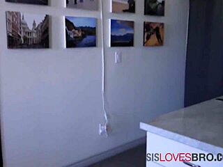 he blackmails his dumb step-sister lana rhoades in the garage after catching her