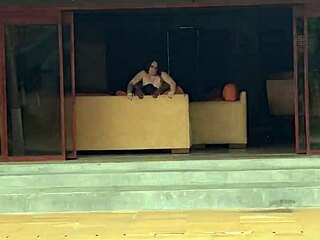 jealous bitches fight over bbc 😈🍑 petite latina neighbor rides monster cock cowgirl bareback! 💦🔥