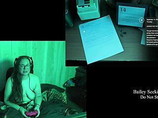 naked bbw glasses game at lake house