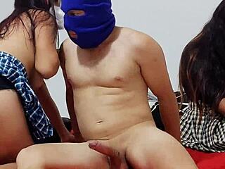 Bricklayer pounds 18-year-old student as friend waits eagerly next