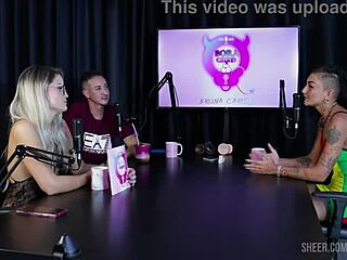 uhh caroleta roots bora cast with bruna carlos got me so humiliatd n wet... parte 2 sheer red