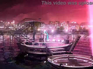 imagine hatsune miku's huge tits pussy in full nude bunny costume?