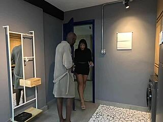 Anal Massagista Screams on Black Monster Cock