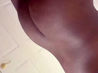 solo mirror masturbation selfie builds to explosive orgasm