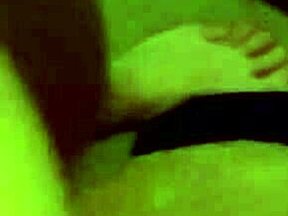 HORNY SLUT SUCKS COCK deep and spits before SQUIRTING