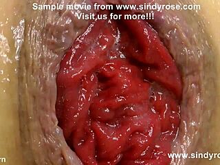 mrplay fists sindy rose's ass on kitchen table till prolapse