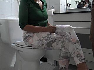 Stepmom Watches Stepson Piss - Taboo Voyeur Thrill?