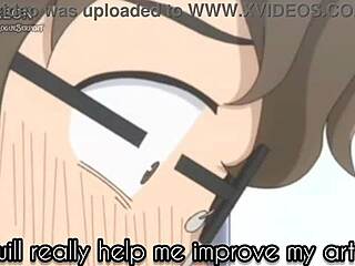 tricked into footjob art in class, right?