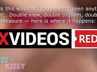 juicy milf pussy lips blasted with huge cum load in extreme pov close-up