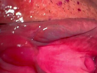 Amateur shaved pink pussy looks perfect 227 days after first fuck