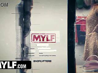 shopping mall christmas elf mrs claus caught stealing pounded rough by police shoplyfter mylf