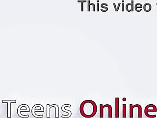 British teen in lingerie, swallow my cum deep down your throat!