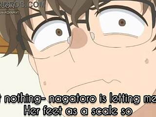 tricked into footjob art in class, right?