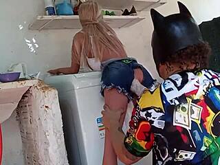 Hot Wife Cheats on Hubby with Outdoor Fuck Doll Toy Action!