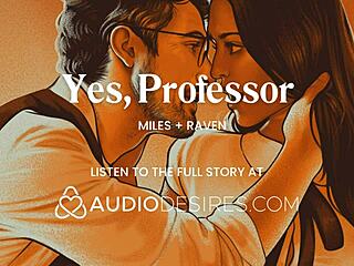 naughty student tempts professor's hard cock after class as dom teacher makes you explode in erotic femdom fantasy