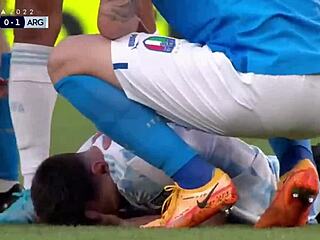 Argentina's soccer sluts dominate Italy in wild porno football match