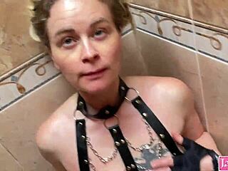 he handcuffs slaps humiliates me in shower bdsm rough