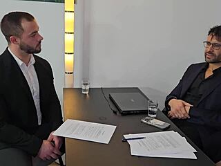 kristina grace's slutty office double anal piss mouth surprise