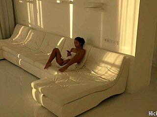 why's this black asian teen 18+ bouncing wildly on that red cock?