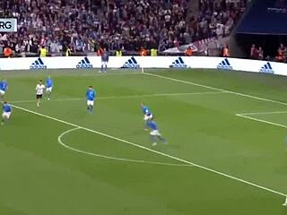 Argentina's soccer sluts dominate Italy in wild porno football match