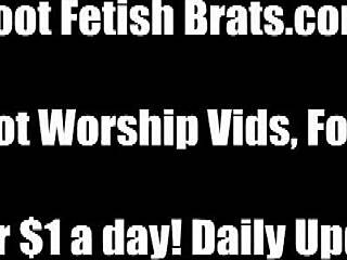 I Crave Sucking Her Sexy Little 18+ Interracial Lesbian Toes