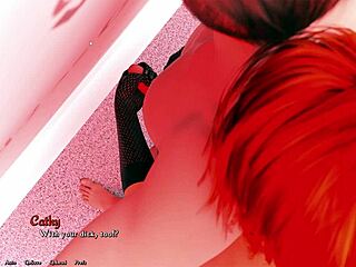 Cathy's wet dream handjob drives me wild.