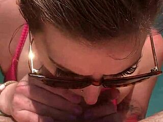 watch katarinakitty gag deep on throbbing cock by the pool?