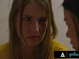 Alex Coal Squirts Massively From Counselor Femdom Orgasms!