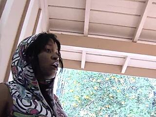 frustrated ebony bbw housewife seduces neighbor's monster cock while hubby's gone