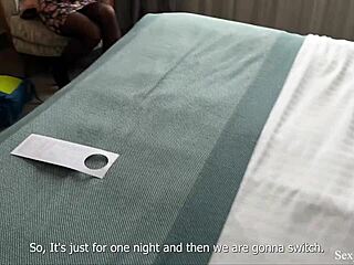 stepmom helps son's accidental boner with wrong hole anal fix