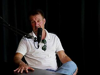 Farmer Joins Daughter Andressa Urach in Sheer Red Lingerie Porn Casting Interview