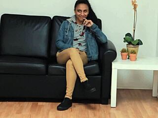 Tala Black's First-Time Ass Gaping on Huge Cock in Wet Casting Interview