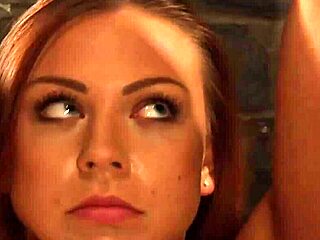 TIED LESBIAN SLAVE GETS DOMINATED AND HUMILIATED BY MERCILESS FEMDOM MISTRESS!