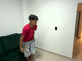 Hijastro what are you doing jerking off in my panties big ass stepmom fulfills your fantasy