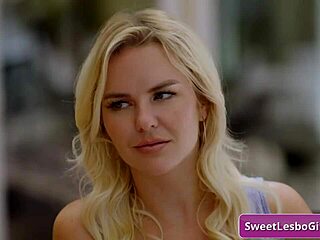 three horny lesbians skylar snow, melissa stratton and slimthick vic kiss and lick big boobs in bed