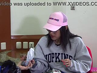 a hot morning with krista reyes: backstage blowjob, dildo play and cum in hotel