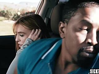 लॉरन फिलिप्स मिल्फ सौतेली माँ किशोरी 18+ मादी के काले बॉयफ्रेंड इसाया को जोरदार चोदती